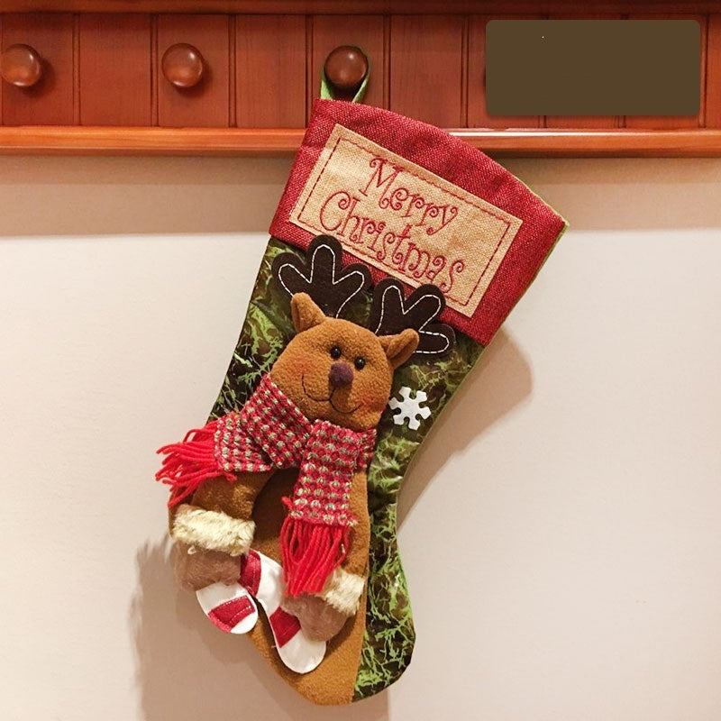 Christmas Stocking Socks Decoration