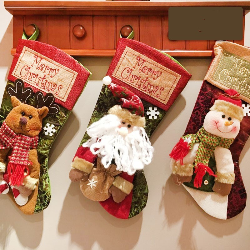 Christmas Stocking Socks Decoration