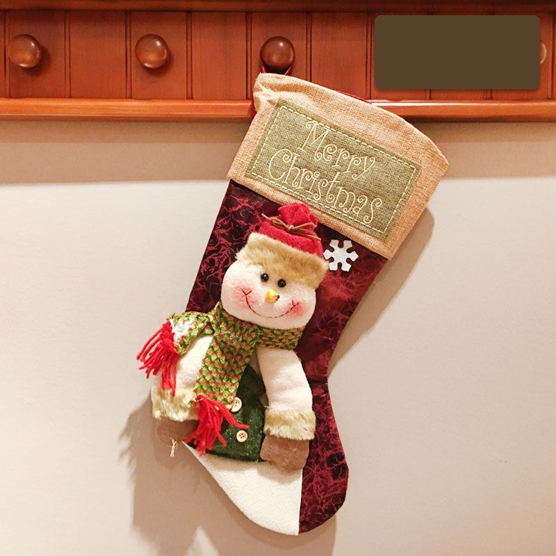 Christmas Stocking Socks Decoration